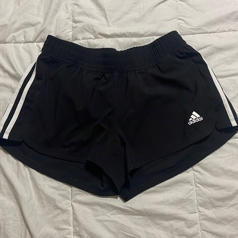 Adidas small black shorts